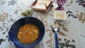 アロマクラフト教室ランチ7月