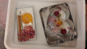 アロマワックスバー作り